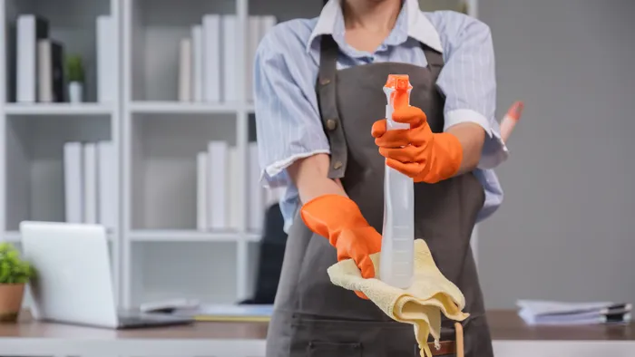 Desinfección y sanitización profesional en instalación comercial en Orlando